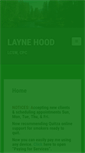Mobile Screenshot of laynehood.com